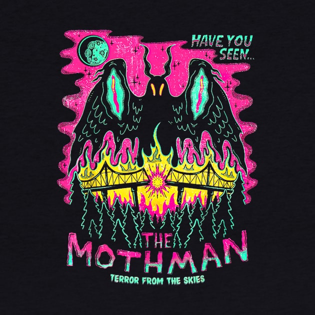 Mothman in Halloween by glaucomaegford